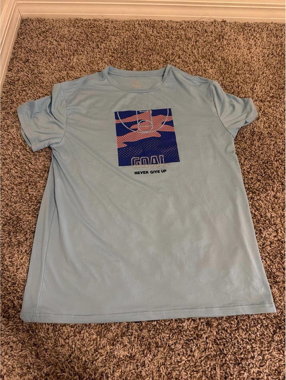 Runway Boys Blue Casual Athletic Shirt XL